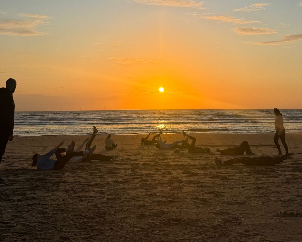 Bootcamp op het strand van Zandvoort