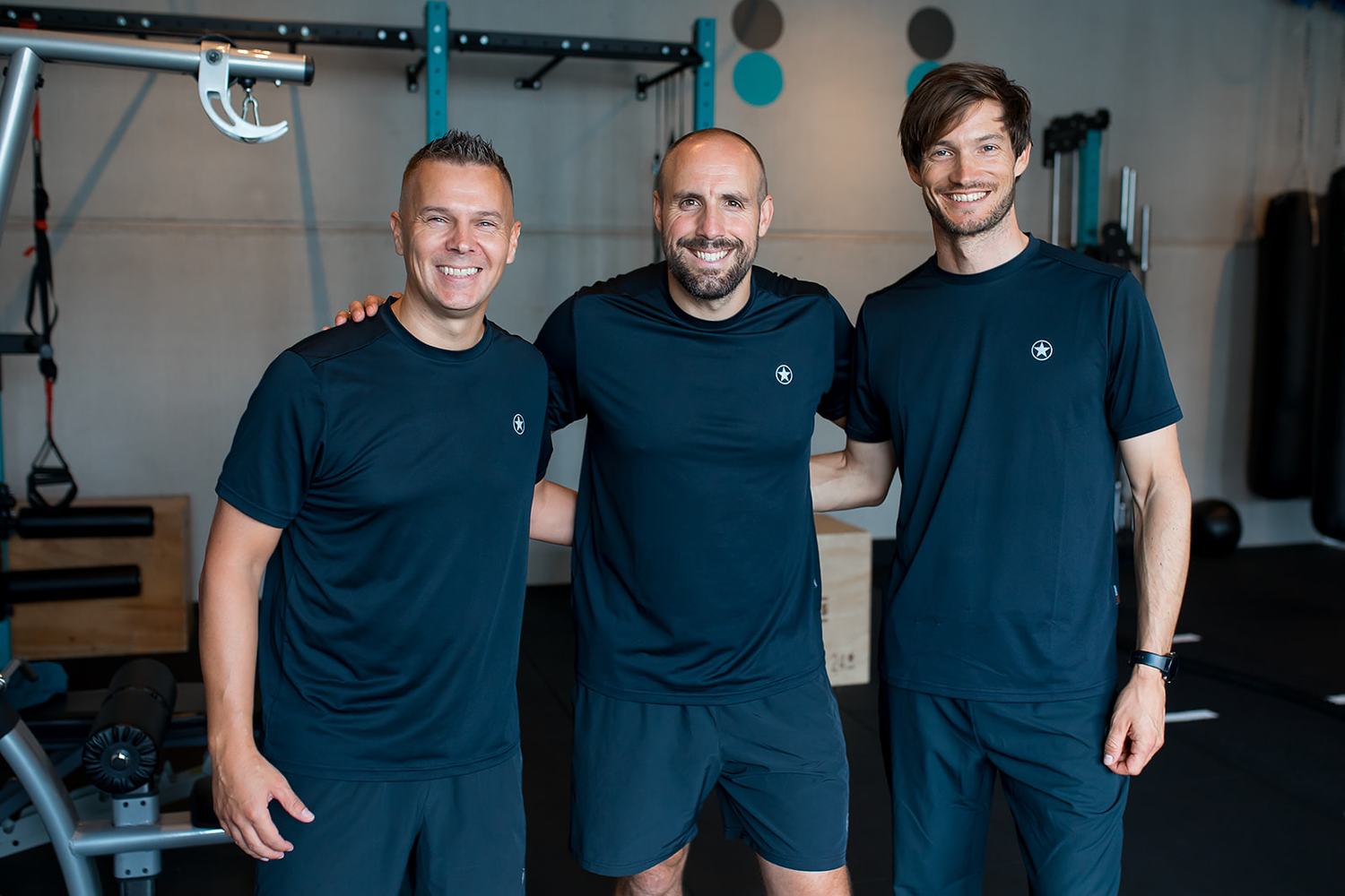 Het trainersteam van Whole-Fit Zandvoort