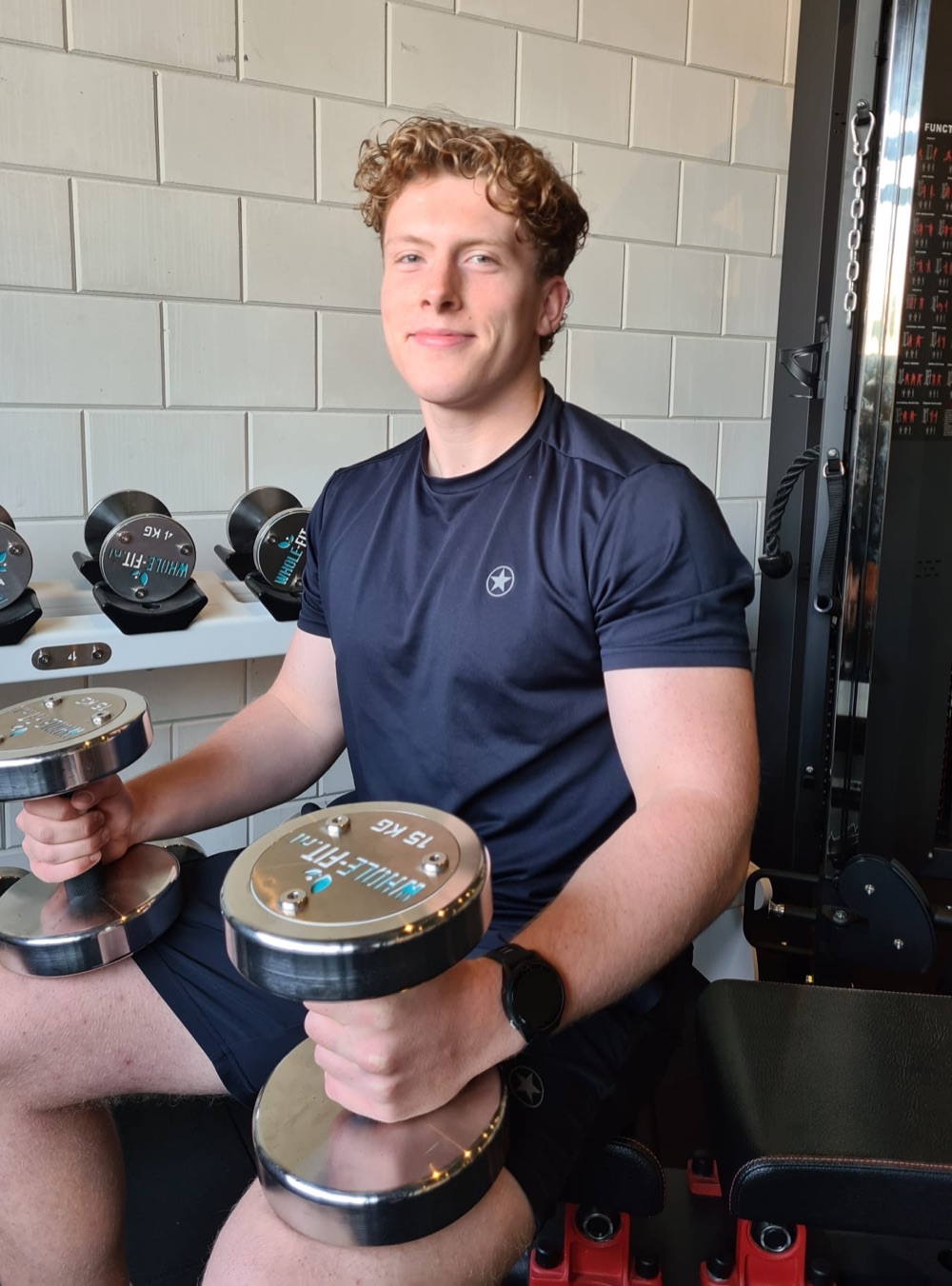 Boris Appelman, trainer bij Whole-Fit Zandvoort