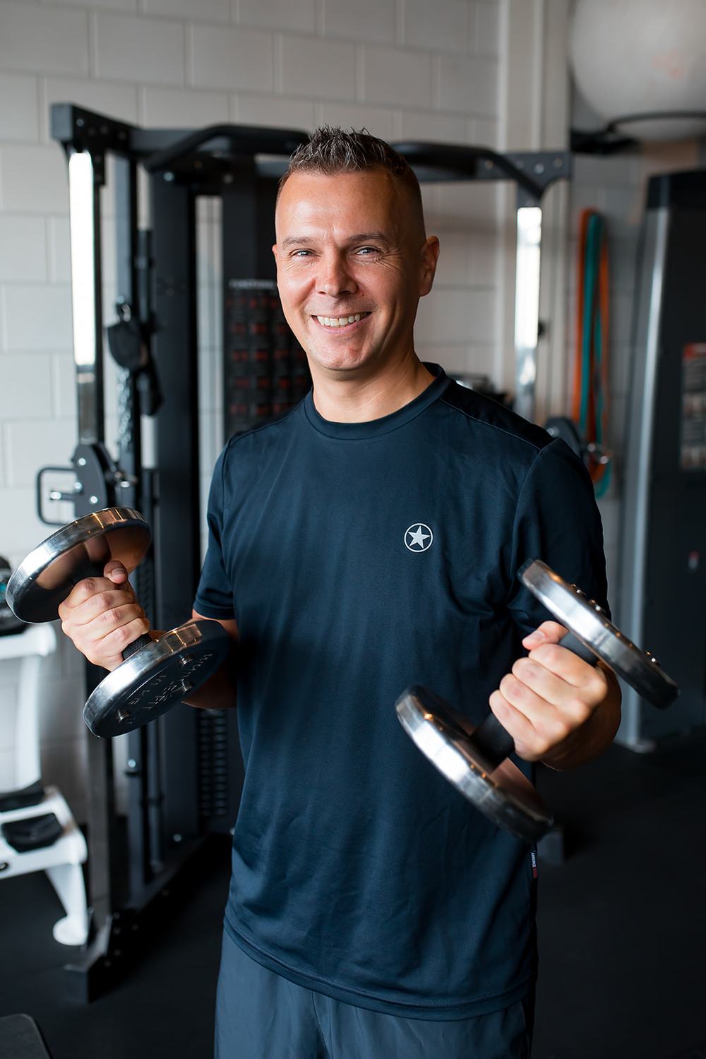 Hidde van Veldhuizen, trainer bij Whole-Fit Zandvoort